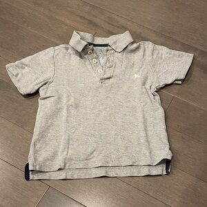 Old Navy Light Gray Kids Polo Shirt